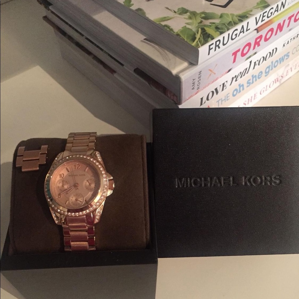 Michael Kors Mini Blair Rose Gold Watch